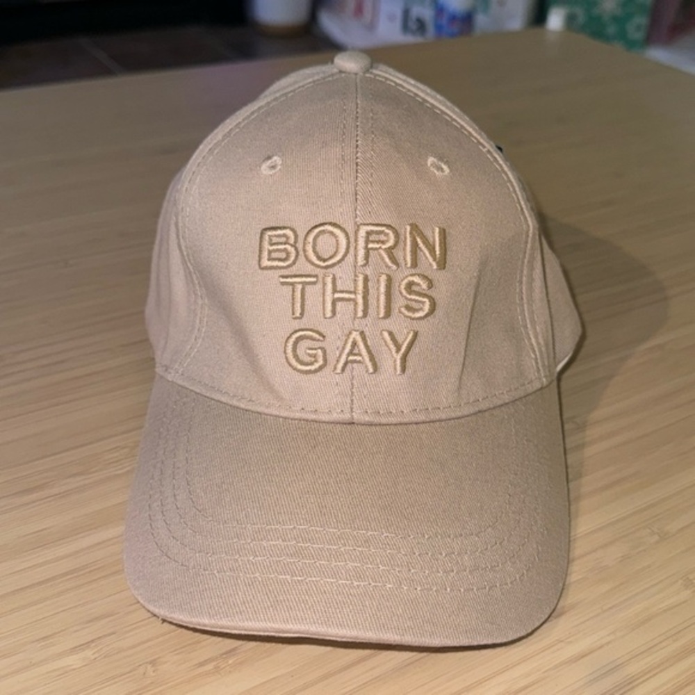 Zaddy earth born this gay tan baseball hat